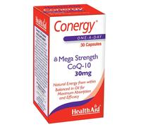 Health Aid Conergy CoQ-10 30mg, 30 Capsules