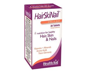 Health Aid HairSkiNail Formula Tablets 30 Tablets