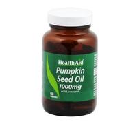 Health Aid Pumpkin Seed Oil 1000mg 60 Capsules