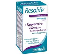 HealthAid Resolife Resveratrol 250 mg - 60 Vegan Capsules,803267