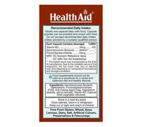 HealthAid Sacardi (Saccharomyces boulardii) 5billion +Vit B3+FOS 30 Vegica
