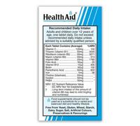 Health Aid Vegan Vitamin B50 Complex Tablets 30 Tablets