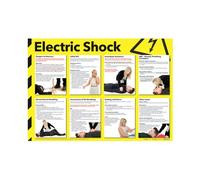 Health and Safety 420x594mm Electric Shock Poster