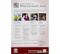 Health and Safety Law Poster A3 White