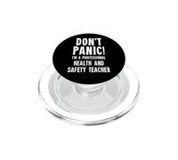 Health And Safety Teacher PopSockets PopGrip for MagSafe