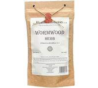 Health Embassy Wormwood Tea | Dried Loose Herb | Artemisia Absinthium | GMO Free | Caffeine Free (100g)