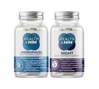 Health & Him Andropause 40+ & Night Supplement for Men, 30 Day Supply