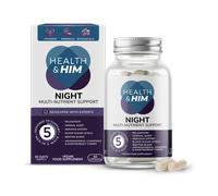 Health & Him Night Multi-Nutrient Support 60 Capsules