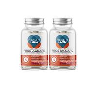 Health & Him Prostate Supplements for Men - with Pomi-T Polyphenol Blend, Turmeric, Selenium & Zinc, Vegan & Gluten Free - 2 Month Supply, 120 Capsules