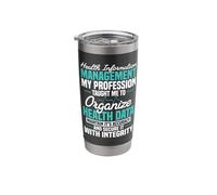 Health Information Management Stainless Steel Insulated Tumbler