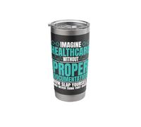 Health Information Management Stainless Steel Insulated Tumbler