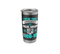 Health Information Management Stainless Steel Insulated Tumbler