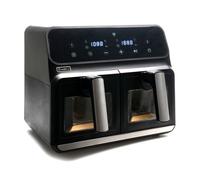 Health Kick Digi-Touch Digital Double Air Fryer 8 Litre Dual Zone 200°c 1700W