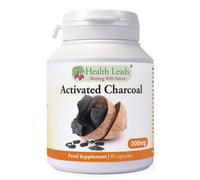 HEALTH LEADS ACTIVATED CHARCOAL POWDER FROM COCONUT SHELLS 300 mg 90 Capsules