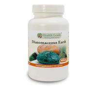 Health Leads Diatomaceous Earth 400mg | Food Grade | 100 Capsules