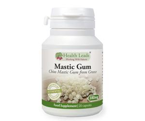 HEALTH LEADS MASTIX (MASTIC GUM) 380 MG X 20 CAPSULES