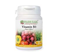 Health Leads Niacin 50mg | Nicotinic Acid Flush Form | 90 Vegan Caps