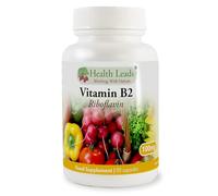Health Leads Vitamin B2 Riboflavin 100mg | High Strength | 90 Caps