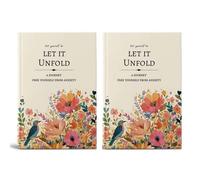 Health Notebook for Emotional Healing, 15-W uided Journal Capable of ACT Therapy & Daily Gratitude, A Mindfulness Hardcover Notebook for Adults Cause Positive Mental Wellness (2 Pcs)