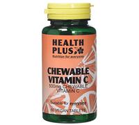 Health Plus Chewable Vitamin C 500mg Vitamin C Supplement - 2 X Packs Of 60 Tablets (120 Tablets)