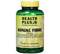 Health Plus Konjac Fibre 500mg (Glucomannan) Slimming and Weight Control Supplement - 210 Gelatin Free Capsules