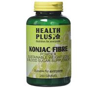 Health Plus Konjac Fibre Powder (Glucomannan) Slimming and Weight Control Supplement - 200g