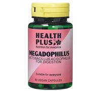 Health Plus Megadophilus 1 Billion + Probiotic Digestive Health Supplement - 60 Capsules