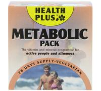 Health Plus Metabolic Pack Energy and Slimmers Daily Supplement - 28 Day Supply