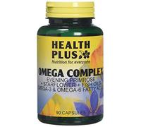 Health Plus Omega Complex Omega-3 & Omega-6 Supplement - 90 Capsules