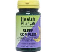 Health Plus Sleep Complex : Sleep & Mood Supplement : 60 Tablets, in a Planet-Friendly 99% Recycled Pot