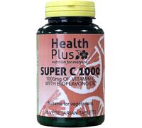 Health Plus Super C 1000 : Vitamin C Supplement : 90 Tablets, in a Planet-Friendly 99% Recycled Pot