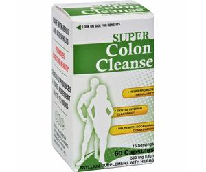 Health Plus Super Colon Cleanse - 60 Capsules