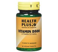 Health Plus Vitamin D 800iu Vitamin D Supplement - 90 Tablets