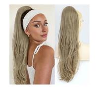 Health Ponytail Extension 26inch Long Wavy Drawstring Extensions Synthetic Ponytail Hairpieces for Women Daily Ponytail Multi-layered Synthesic Clip in Pony Tail Hair Personal Care(Light Brown)