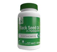 Health Thru Nutrition Black Seed Oil, 500 mg, 100 Softgel (Pack of 1)