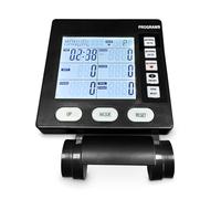 Health Tracking Rowing Machine Counter Fitness Speedometer with LCD Digital Display for Comprehensive Workout Analysis Digital Exercise Counter