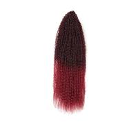 Health Yaki Kinky Curly Crochet Braids Synthetic Afro Curls Braiding Hair Extensions Soft Personal Care(TBUG,20inches)