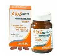 HEALTHAID A TO Z MULTIVIT 30 VEGETARIAN TABLETS - MULTIVITAMIN & MINERALS