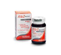 HealthAid A to Z Multivit - 90 Vegan Tablets, 90 count (Pack of 1), Brown