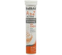 HealthAid A to Z Multivitamin Effervescent Vegetarian Tablets, Pack of 20 Tablets