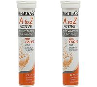 HealthAid A to Z Multivitamin Effervescent Vegetarian Tablets, Pack of 40 Tablets