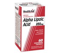 HealthAid Alpha Lipoic Acid 250mg - 60 Vegicaps