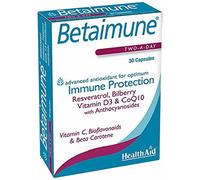 HealthAid Betaimune - Resveratrol, Mixed Carotenoids, Pine Bark -30 Capsules