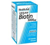 HealthAid Biotin 5000mg Capsules 60's