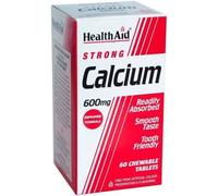 HealthAid Calcium 600 mg with Vitamin D 60 Tablets