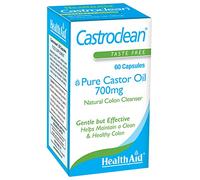 HealthAid Castroclean - Herbal Castor Oil Formula to Support Digestion, Gut Health & Regular Bowel Movement - 60 Capsules