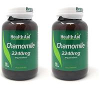 HealthAid Chamomile 550mg 60 Tablets (Pack of 2)