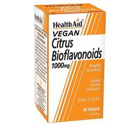 HealthAid Citrus Bioflavonoids - High Strength Citrus Flavonoid Complex - Vitamin C Supplement for Antioxidant Protection - 30 Tablets