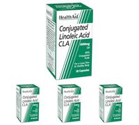 HealthAid CLA - 30 Capsules (Pack of 4)