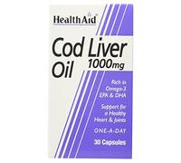 HealthAid Cod Liver Oil 1000mg, 30 Capsules